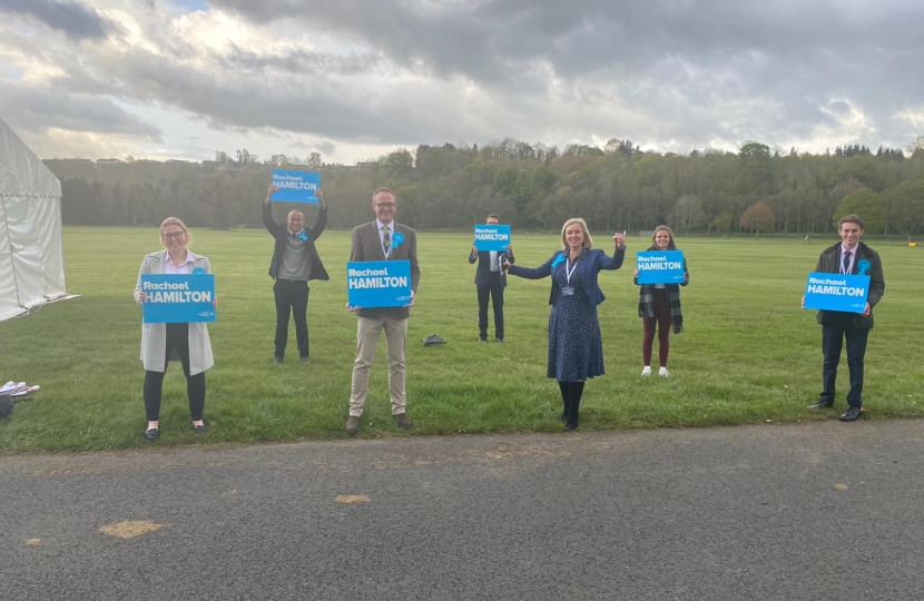 Rachael Hamilton re-elected as MSP for Ettrick, Roxburgh and Berwickshire